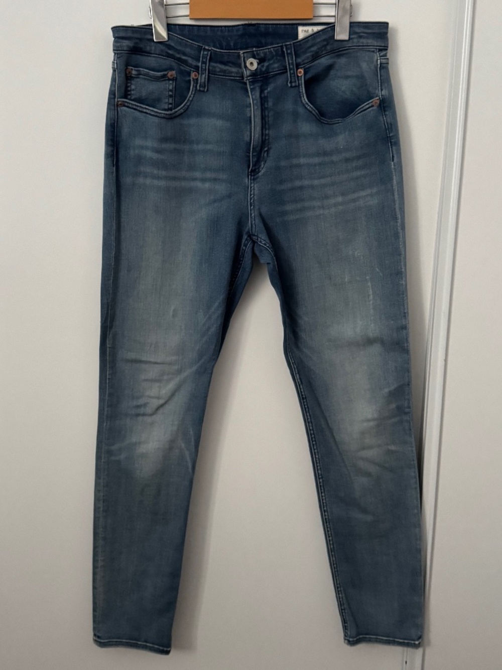 Rag & Bone Blue Skinny Jeans